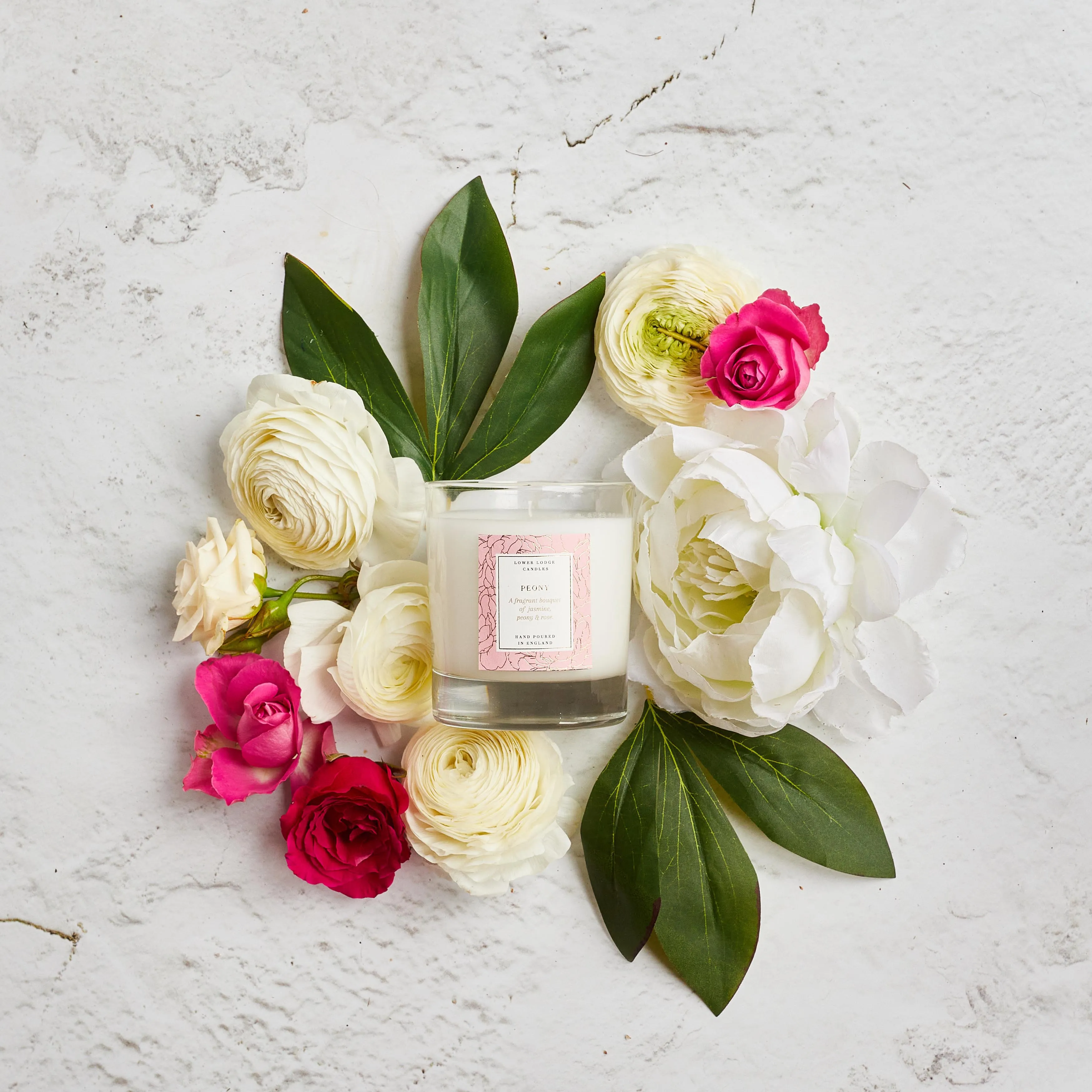 Peony Home Scented Candle