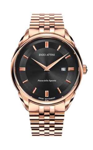 Piazza della Signoria - President Bracelet / Swiss Movement.