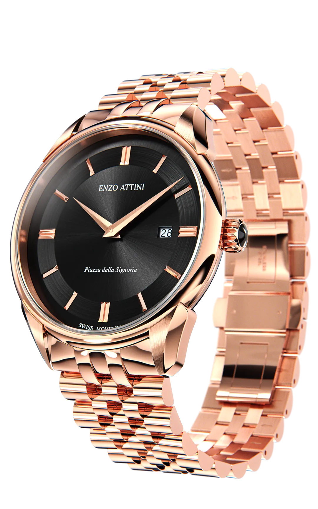 Piazza della Signoria - President Bracelet / Swiss Movement.