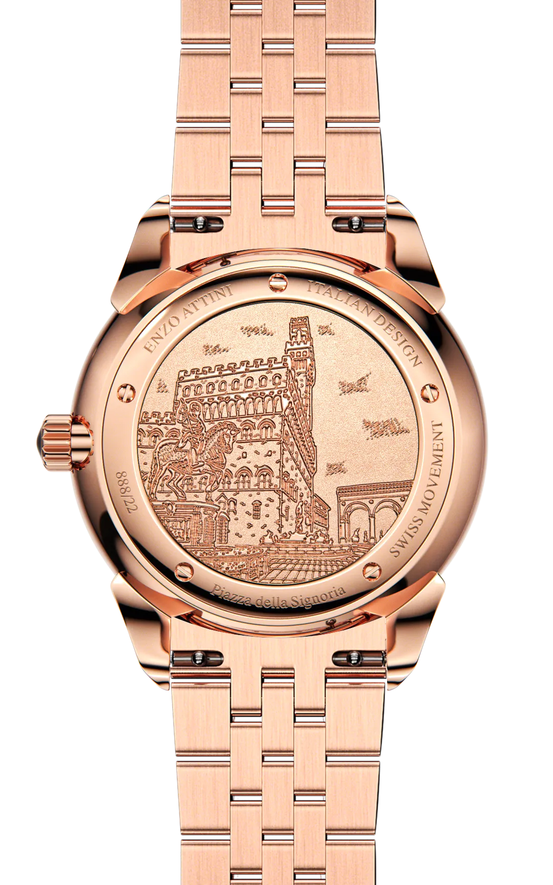 Piazza della Signoria - President Bracelet / Swiss Movement.