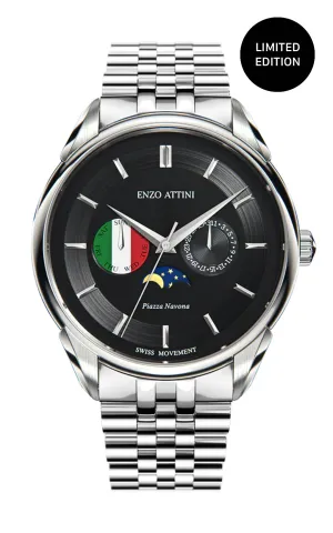 Piazza Navona, Roma - President Bracelet / Swiss Movement