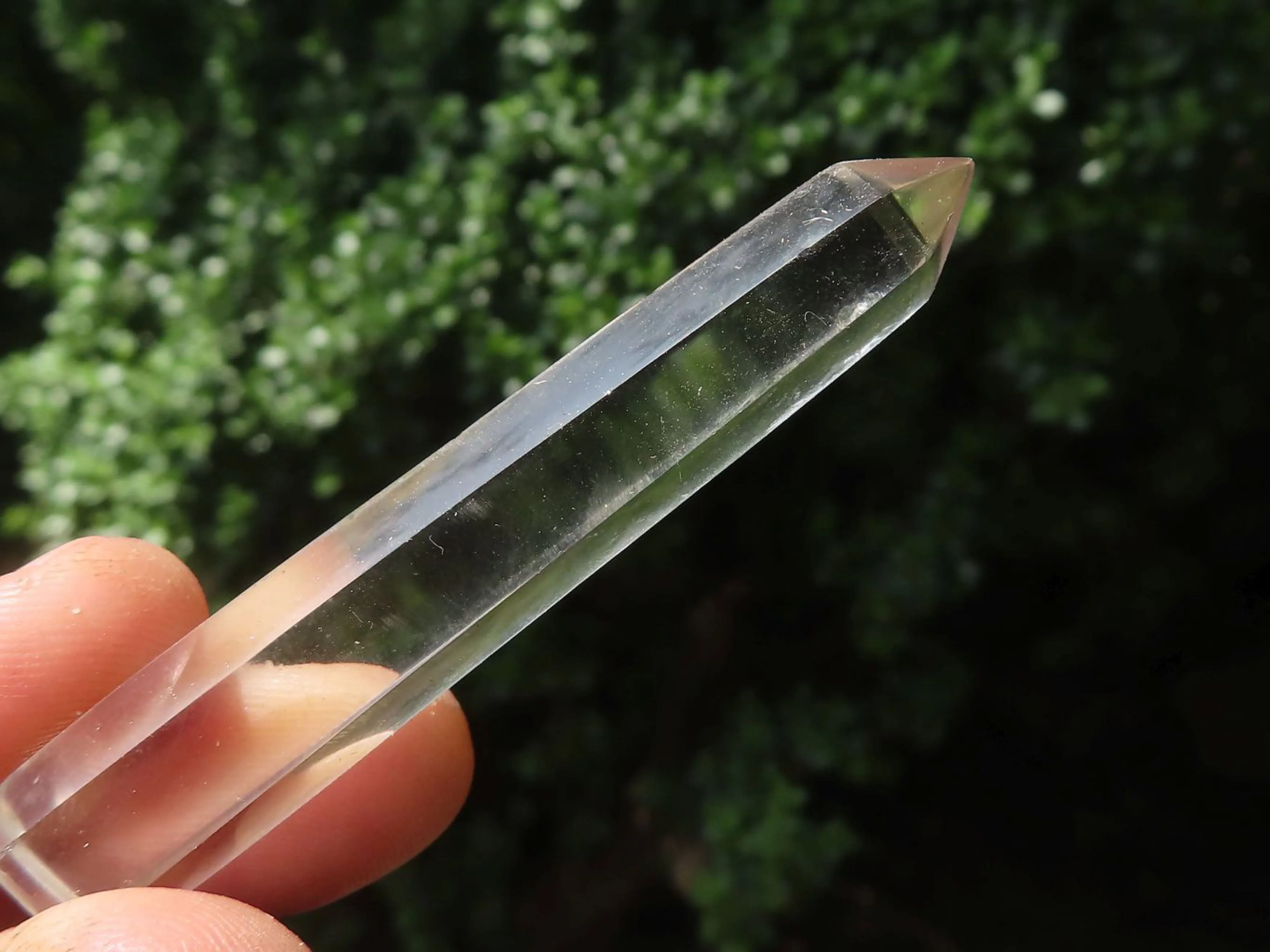 Polished Mini Optic Quartz Points x 35 From Madagascar