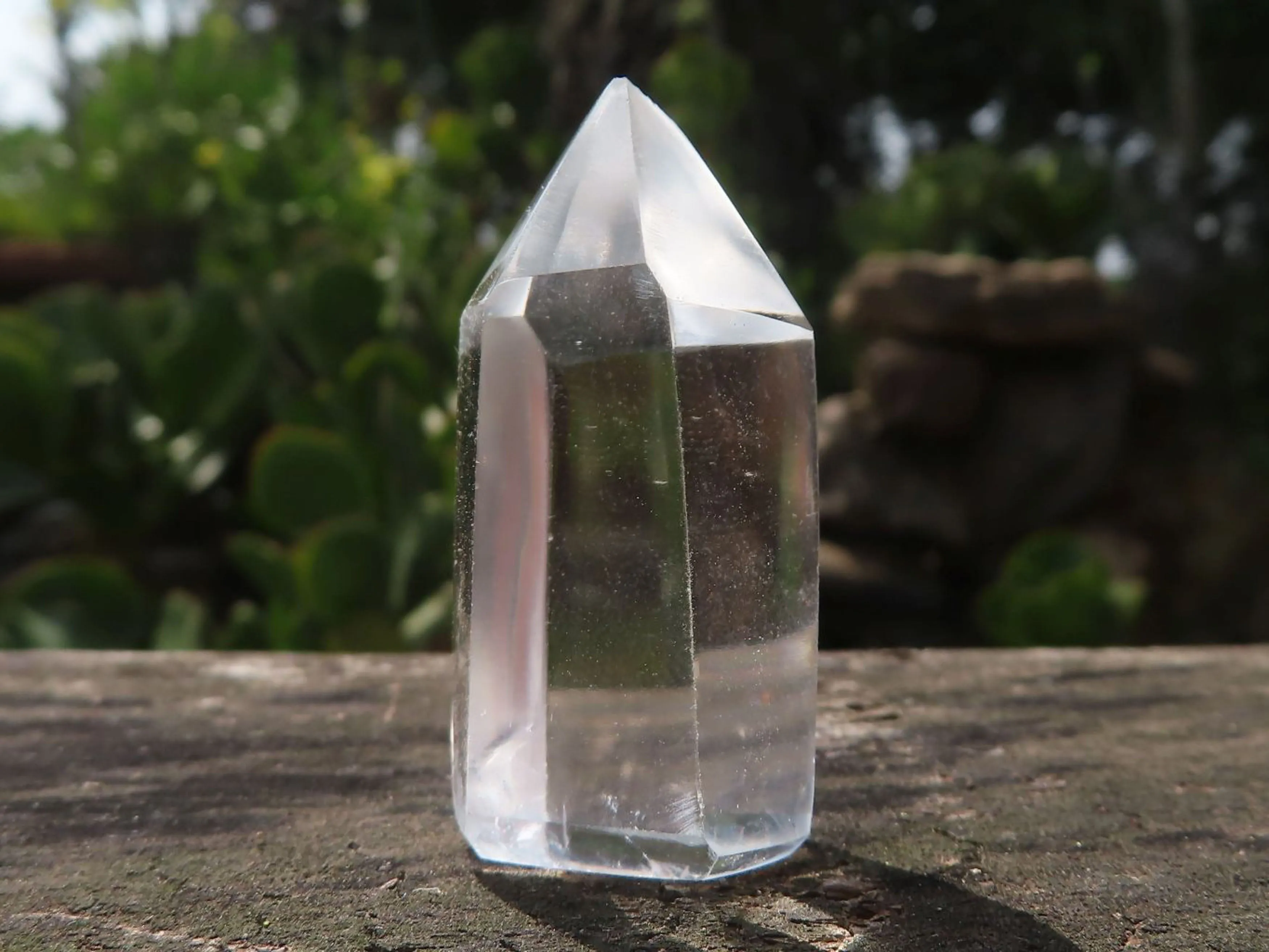 Polished Mini Optic Quartz Points x 35 From Madagascar