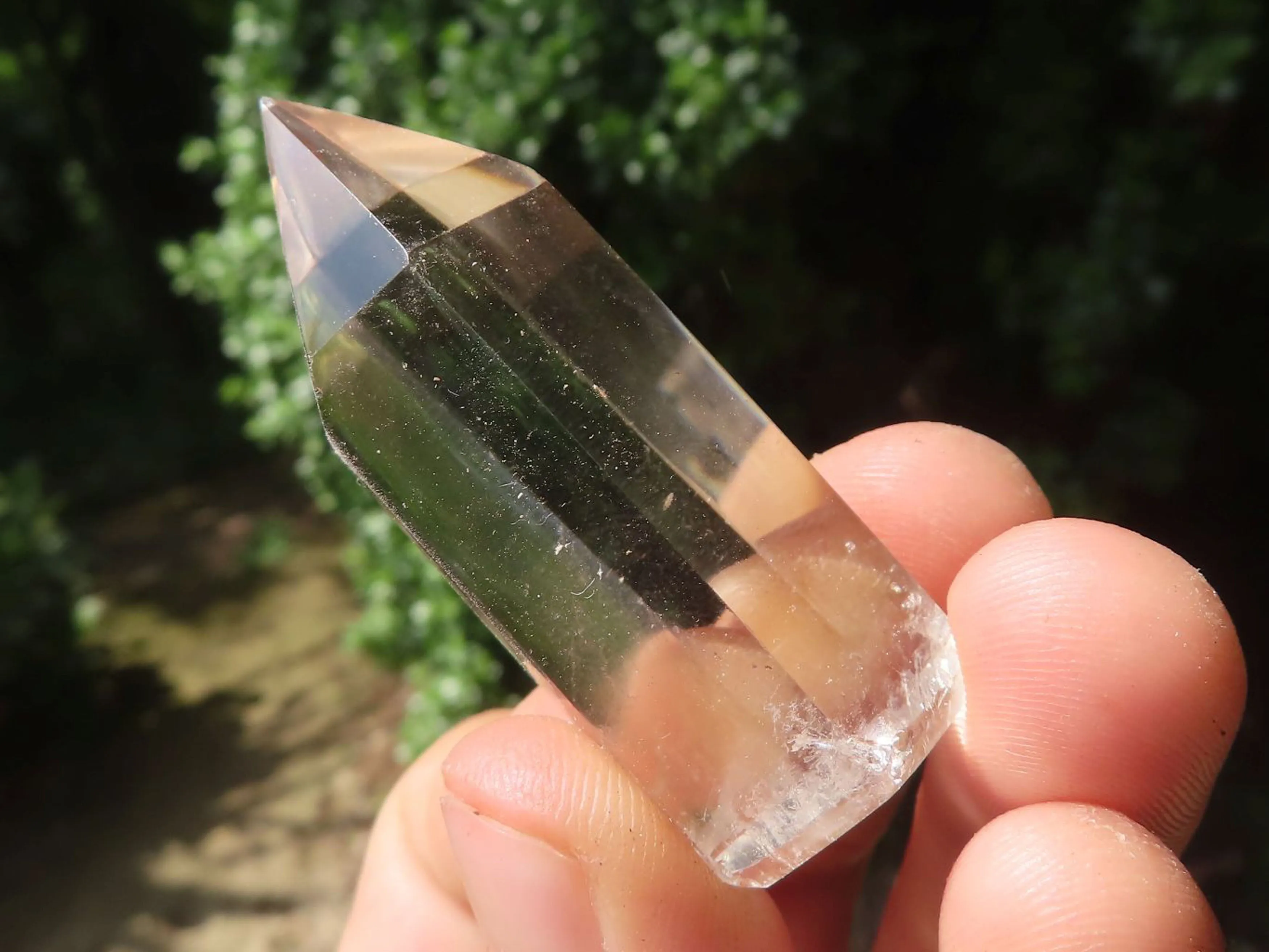 Polished Mini Optic Quartz Points x 35 From Madagascar