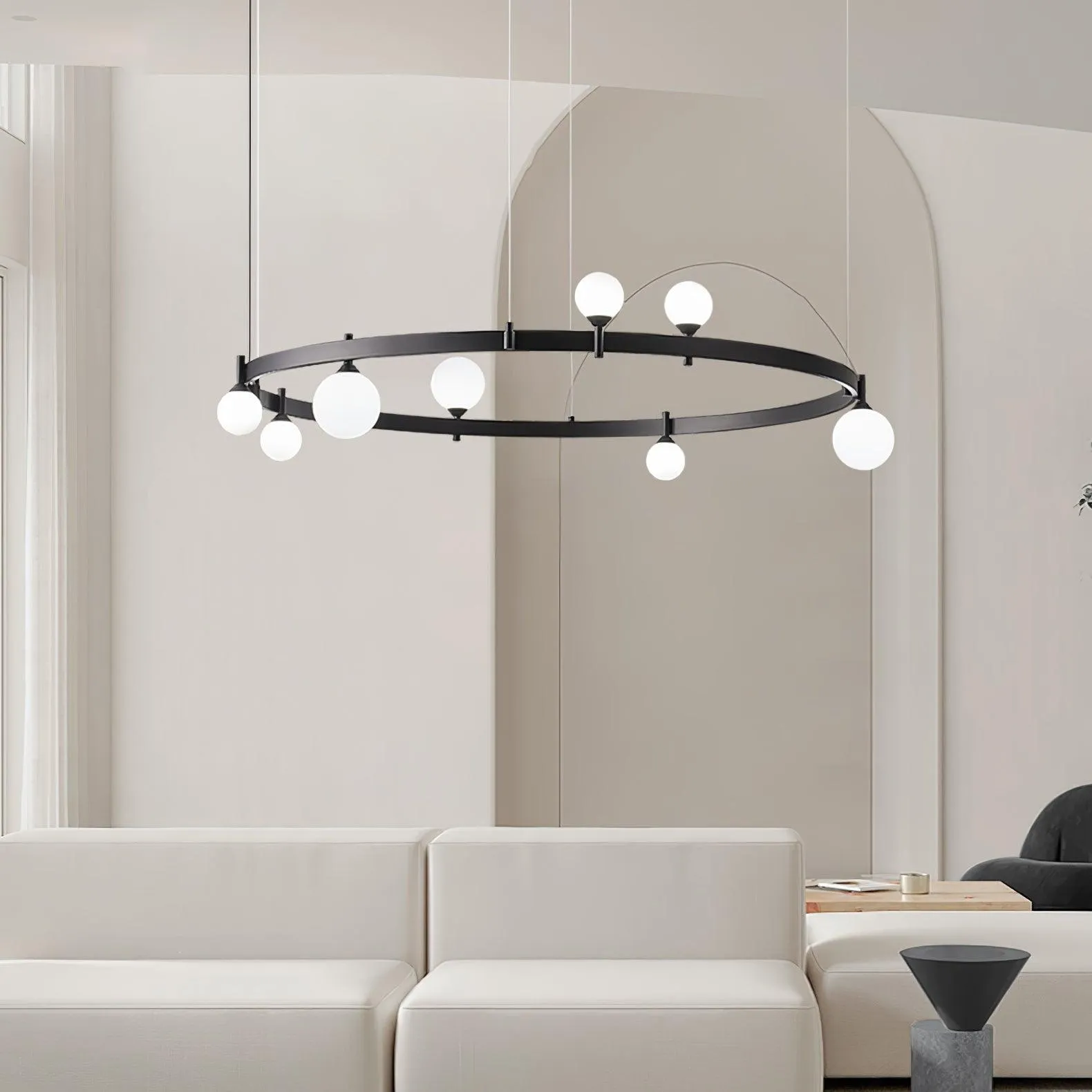 Pomi Round Chandelier