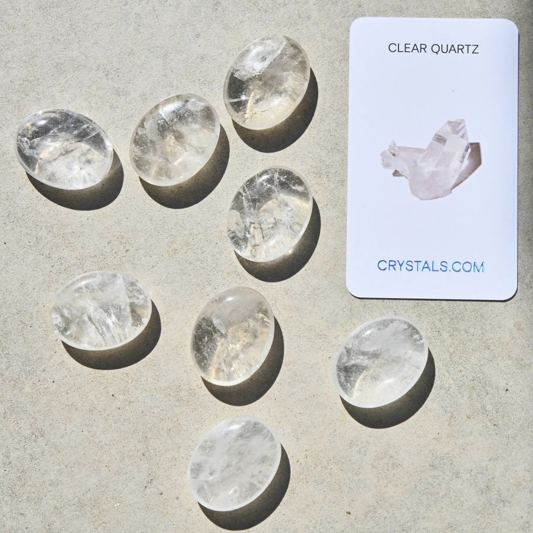 Quartz Palm Stone
