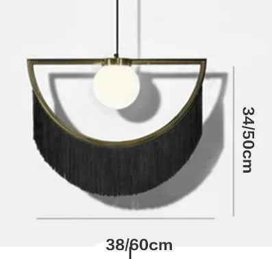 "Mansion Nordic Glass Ball Chandelier for Bedroom, Bar, Restaurant LED Decor Lights"