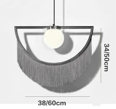 "Mansion Nordic Glass Ball Chandelier for Bedroom, Bar, Restaurant LED Decor Lights"