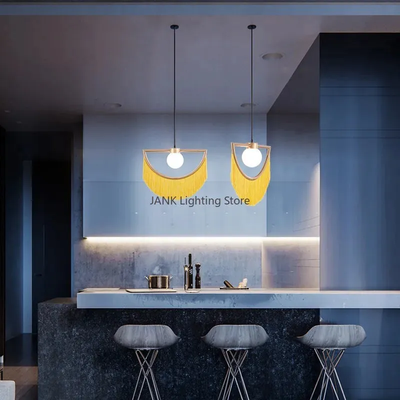 "Mansion Nordic Glass Ball Chandelier for Bedroom, Bar, Restaurant LED Decor Lights"