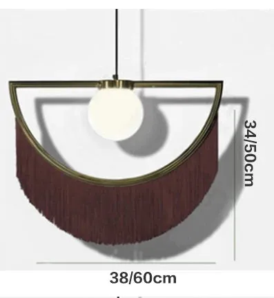 "Mansion Nordic Glass Ball Chandelier for Bedroom, Bar, Restaurant LED Decor Lights"