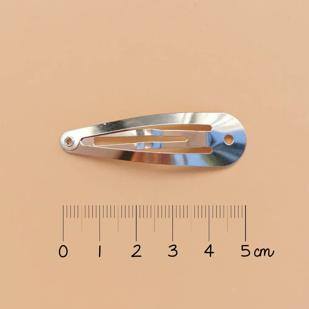 Ribbon bow barrette - Liberty Capel blotting pink floret