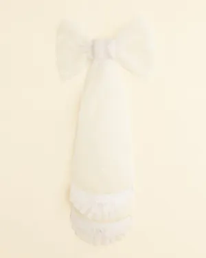 Ruffle Bow Barrette