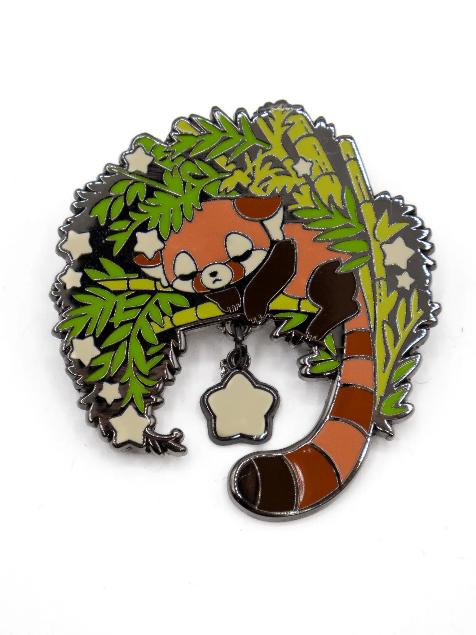 Sleeping Red Panda Pin