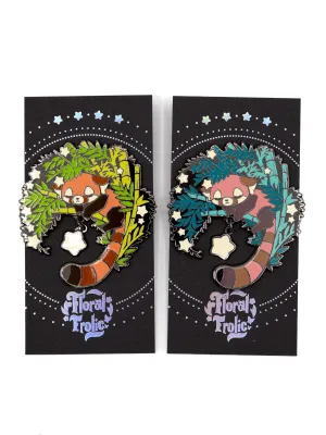 Sleeping Red Panda Pin