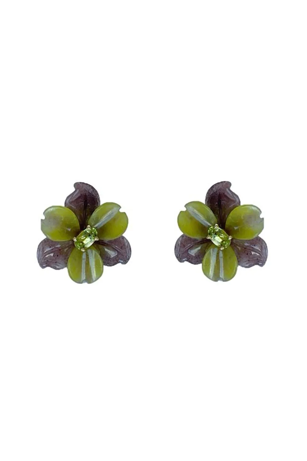 Small Aventurine Mother Nature Earrings