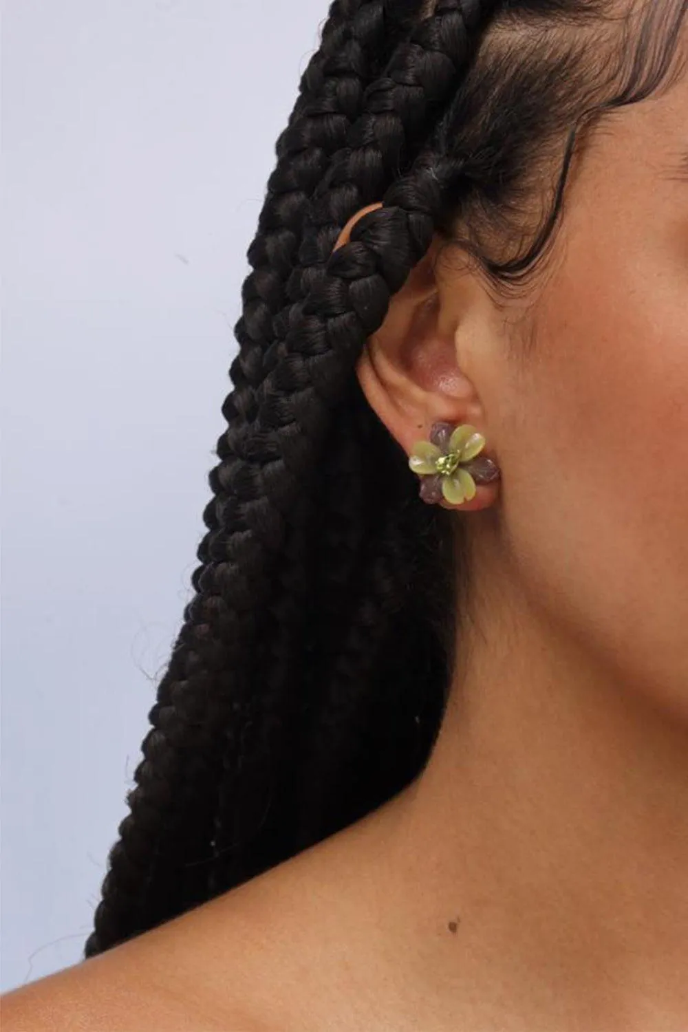 Small Aventurine Mother Nature Earrings