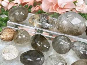 Small Rutile Quartz Lenses