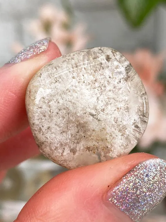 Small Rutile Quartz Lenses