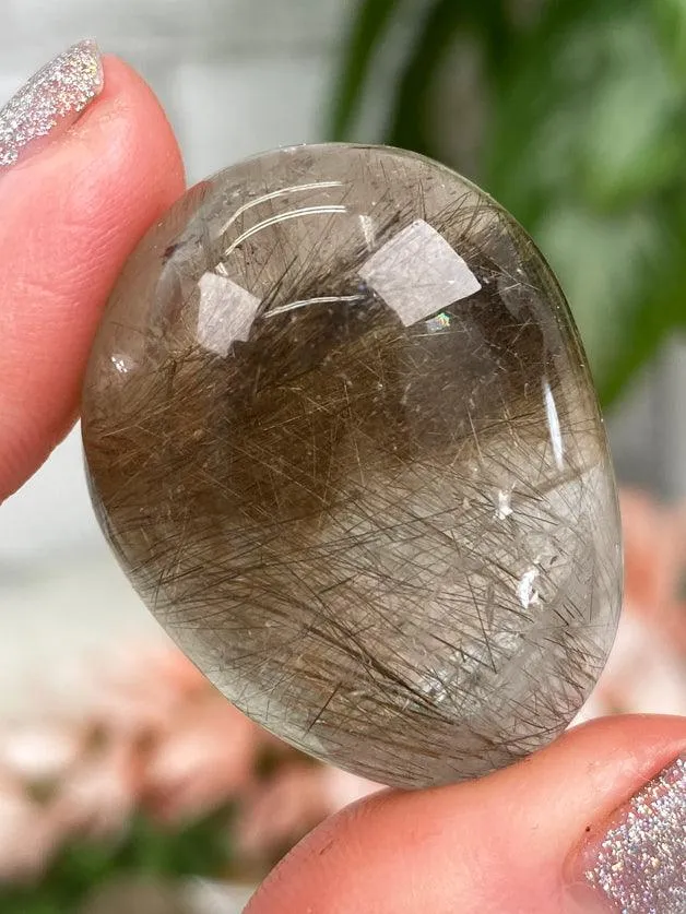 Small Rutile Quartz Lenses
