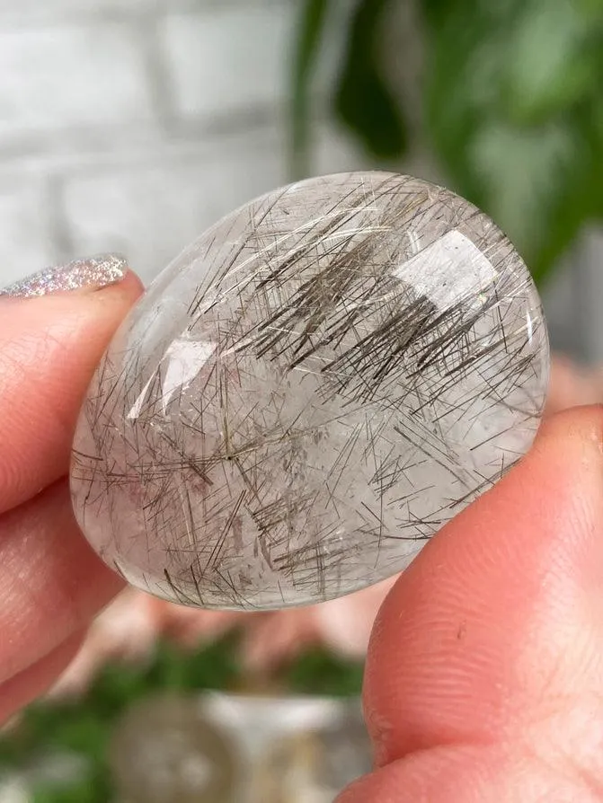 Small Rutile Quartz Lenses