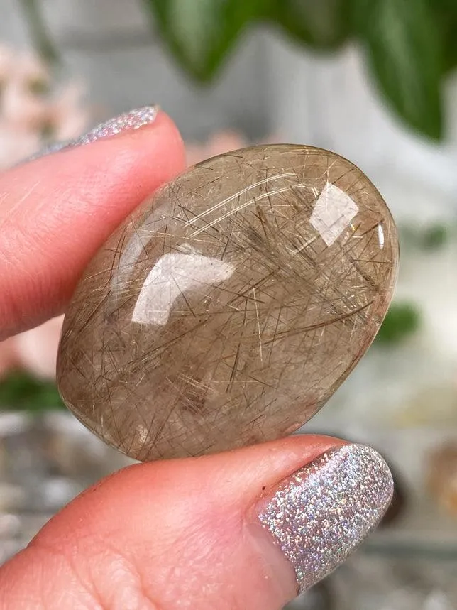 Small Rutile Quartz Lenses