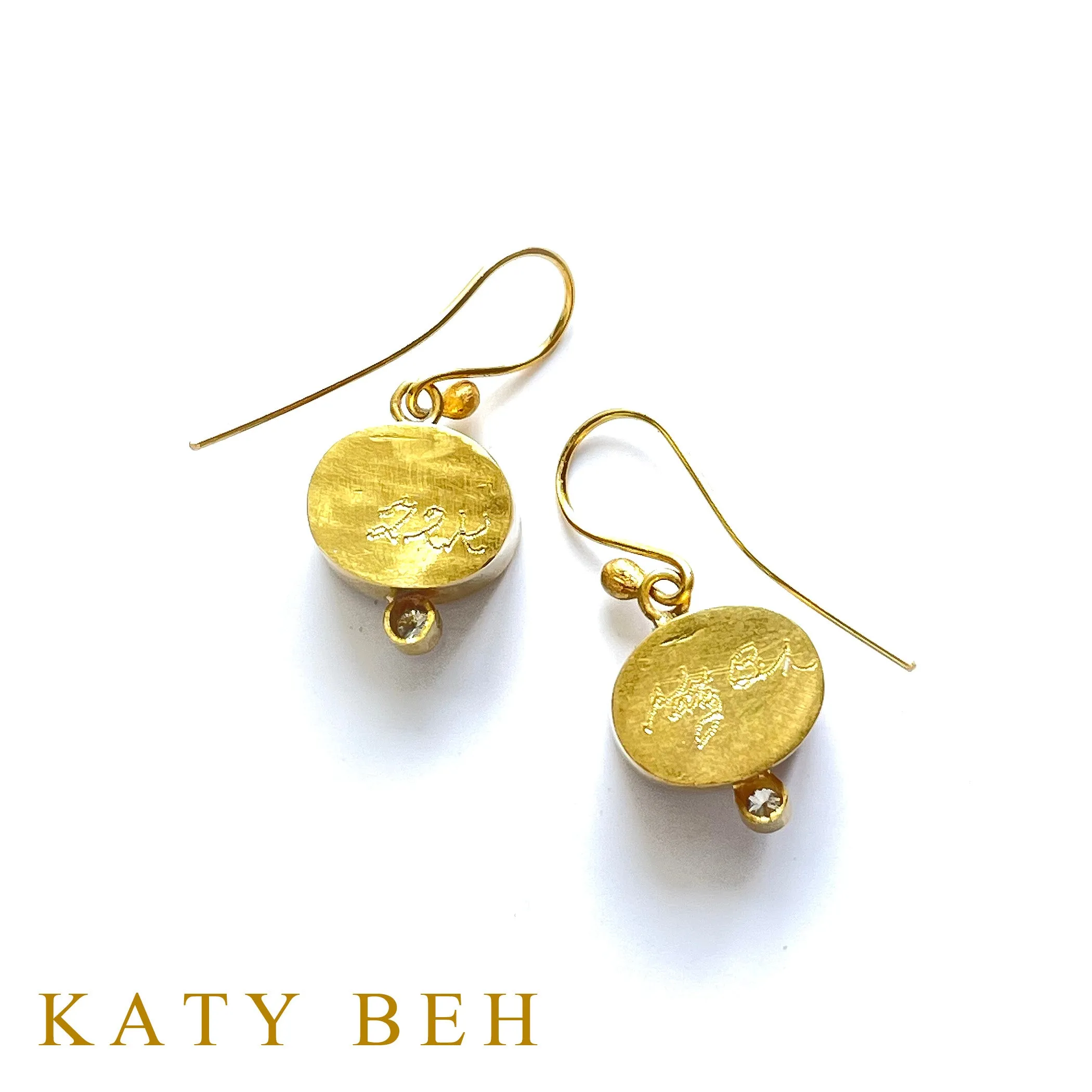 Summer Peridot and Diamond Earrings