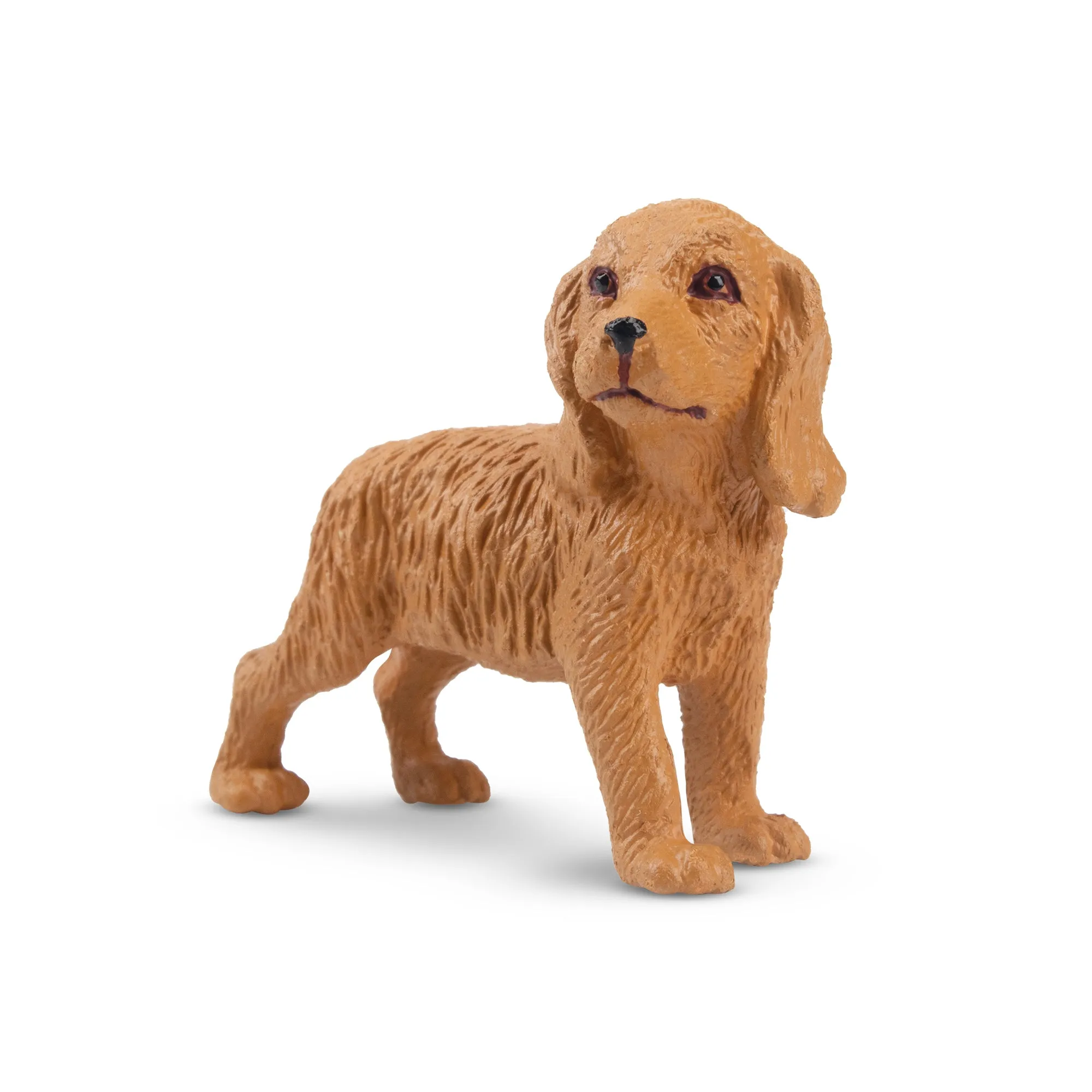 Toymany Mini Standing Golden Cocker Spaniel Puppy Figurine Toy