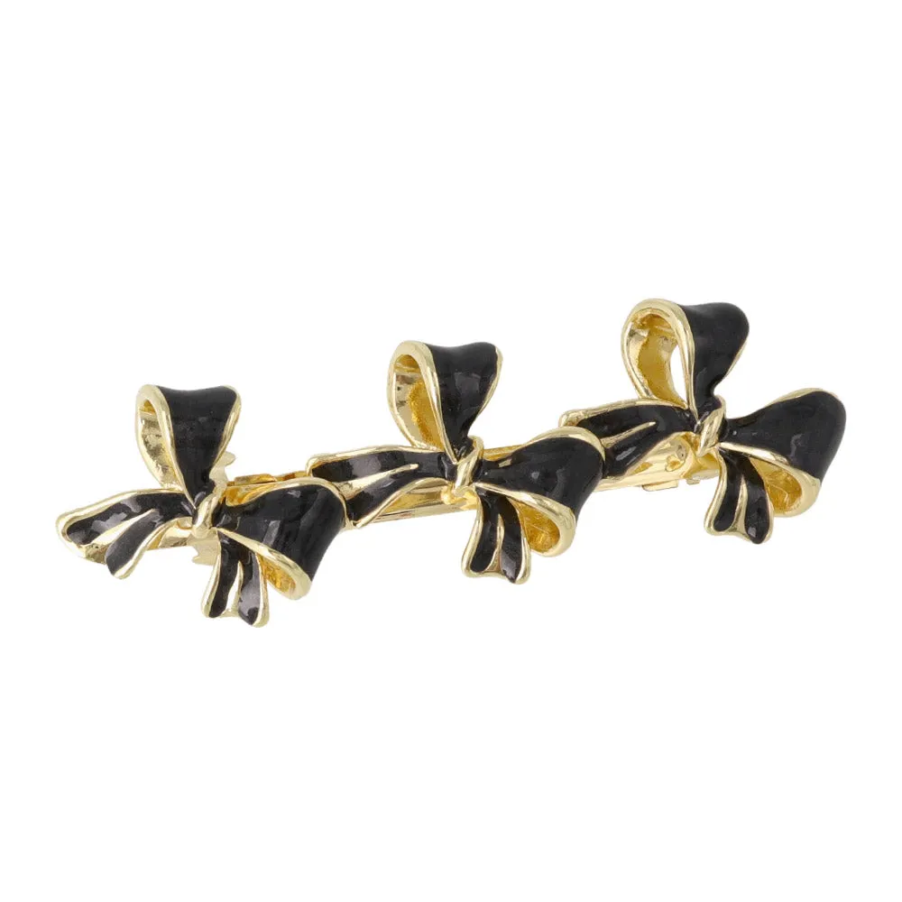 Triple Bow Pinch Clip